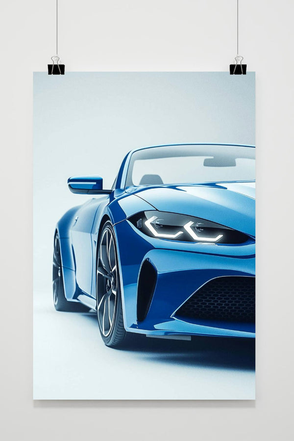 Affiche Voiture Cabriolet
