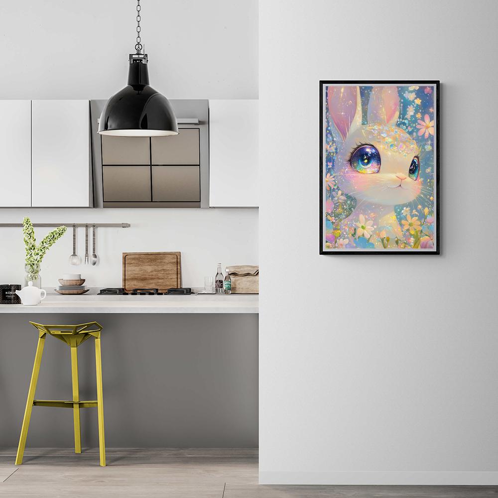Lapin Fleur dans un intérieur