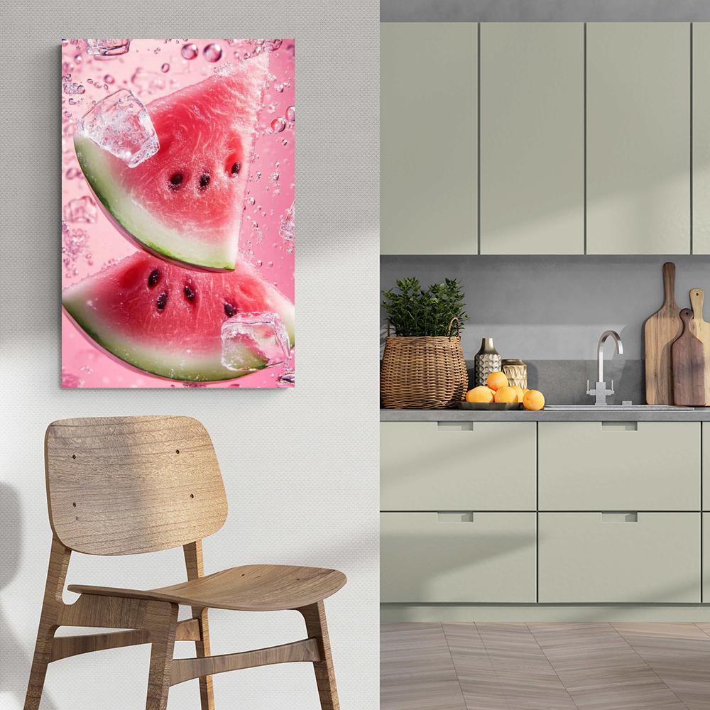 Pastèque dans un intérieur
