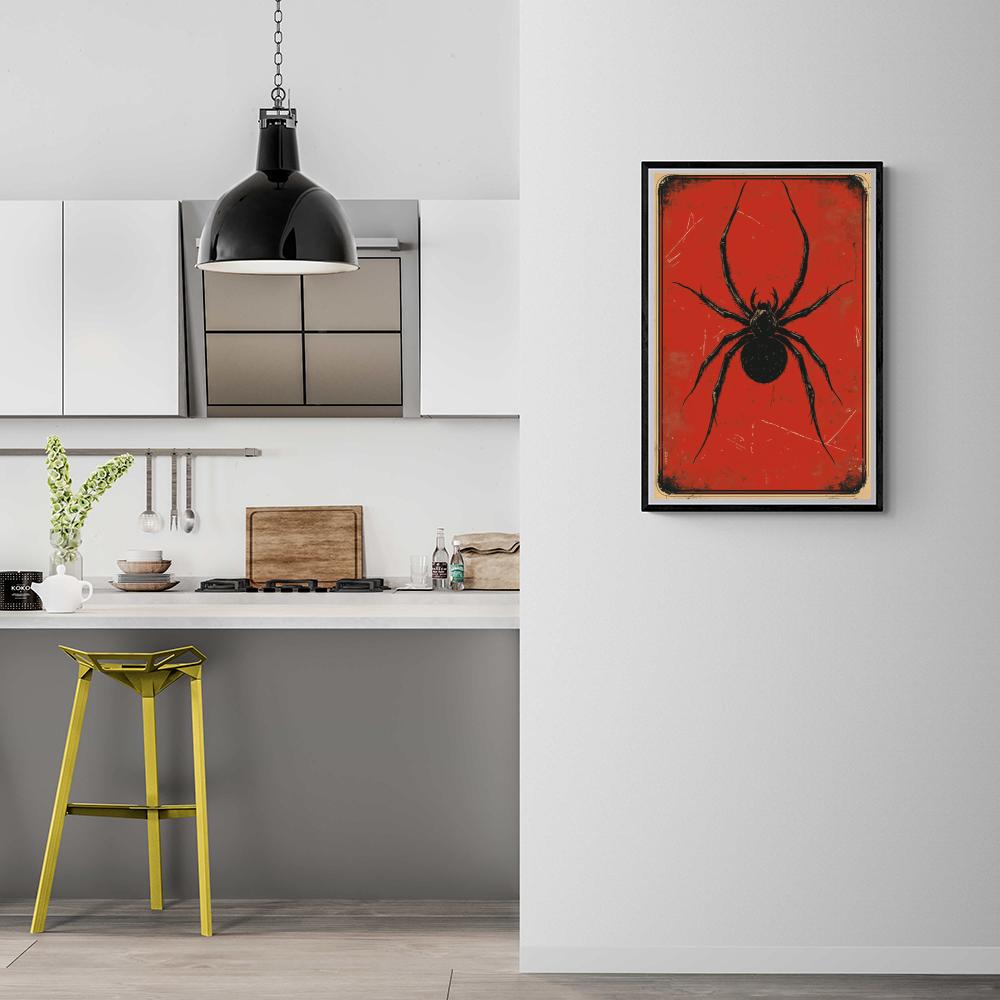 Araignée Vintage dans un intérieur