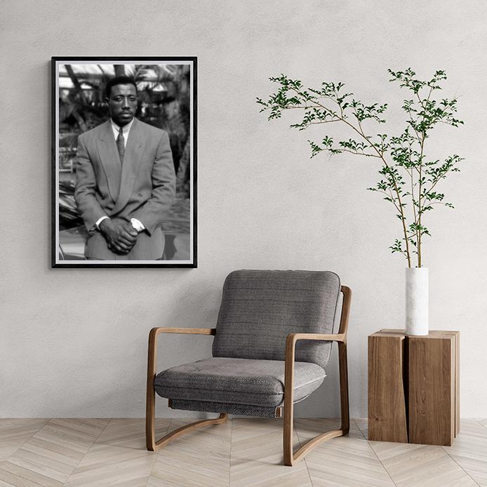 Wesley Snipes dans un intérieur