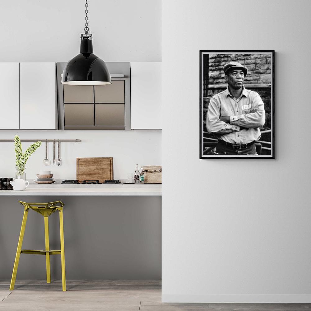 Morgan Freeman dans un intérieur