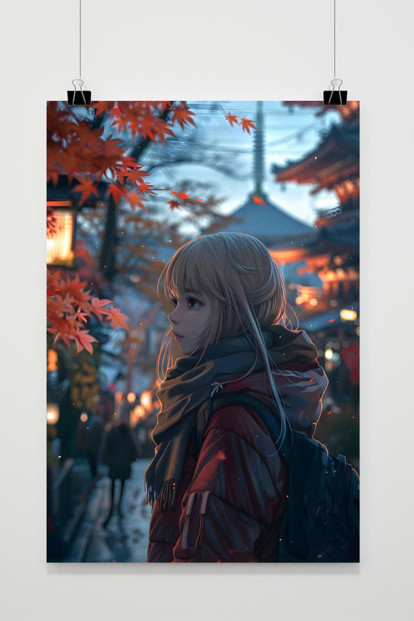 Anime Herfst poster