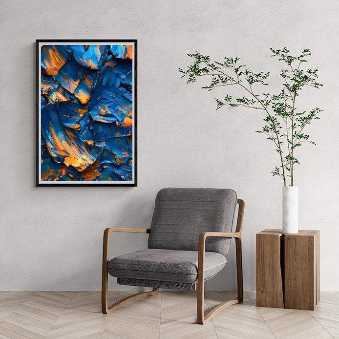 Blue Orange Art