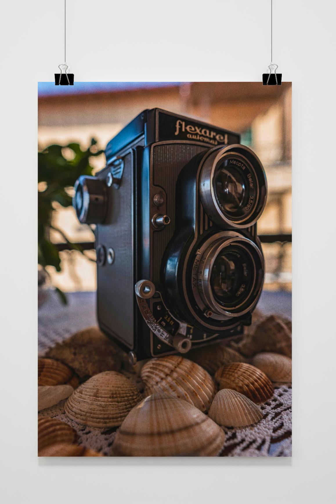 Affiche Appareil Photo Flexaret de 25 Artstreet
