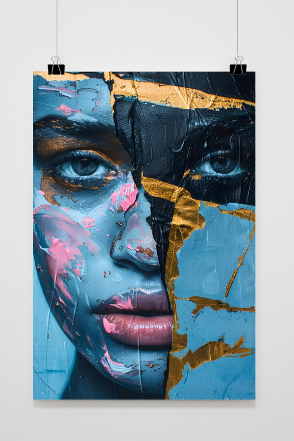Collage Vrouw poster