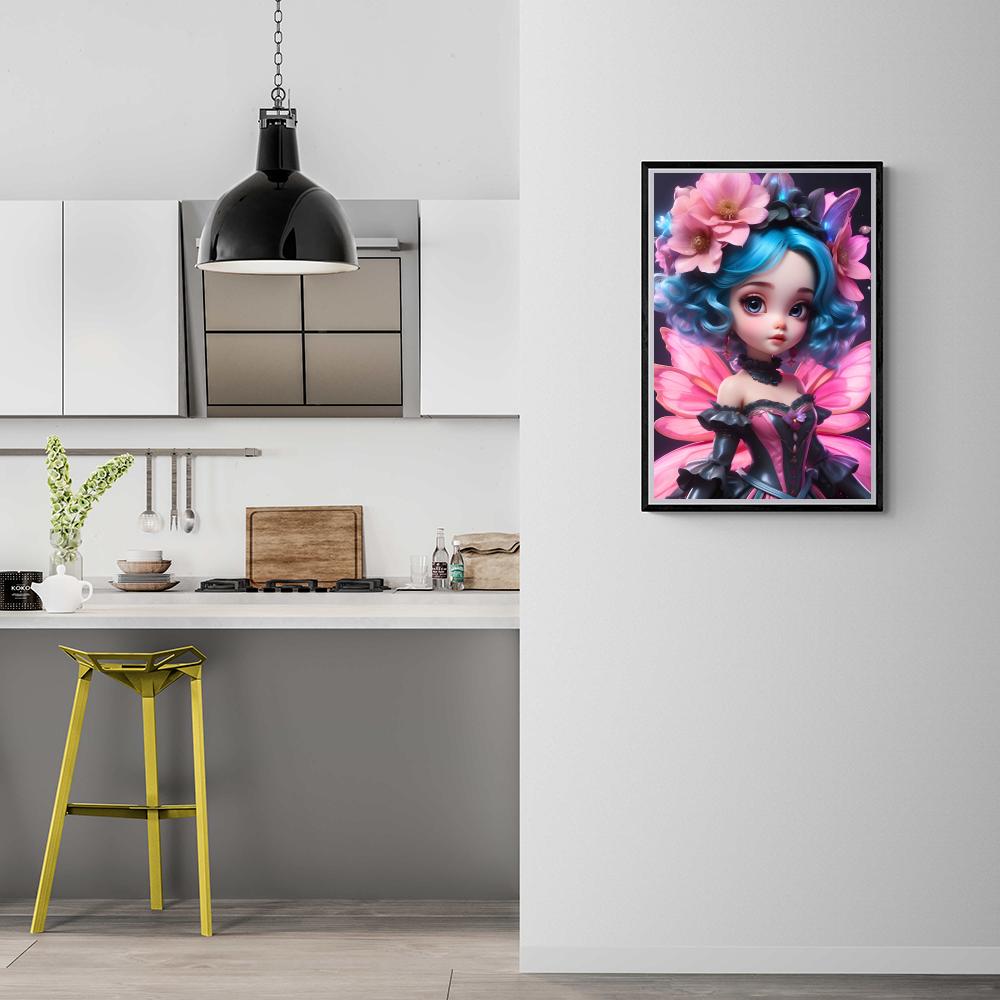 Jolie Fée dans un intérieur