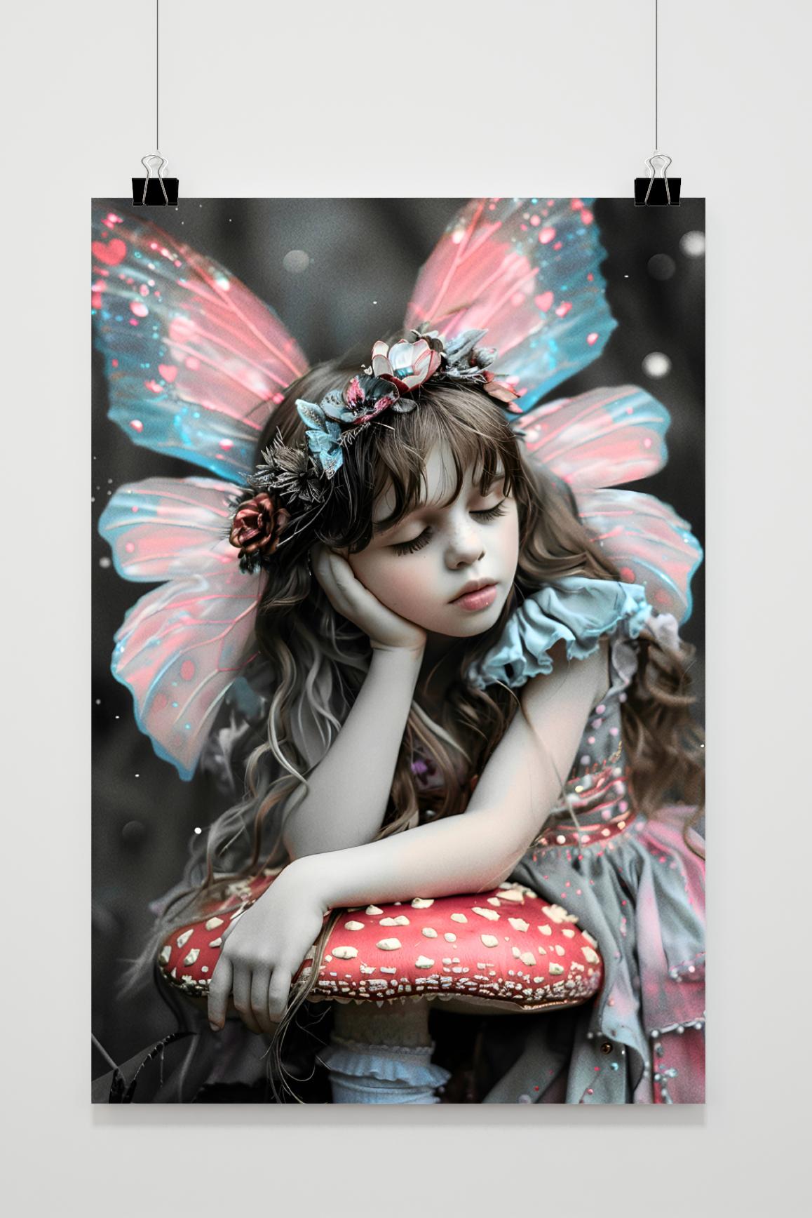 Affiche Enfant Fée de 25 Artstreet