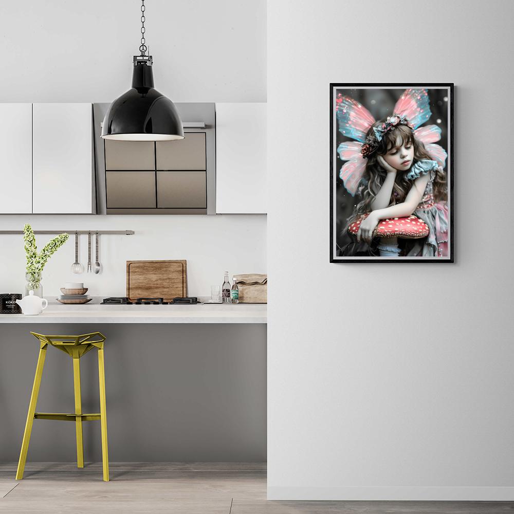 Enfant Fée dans un intérieur