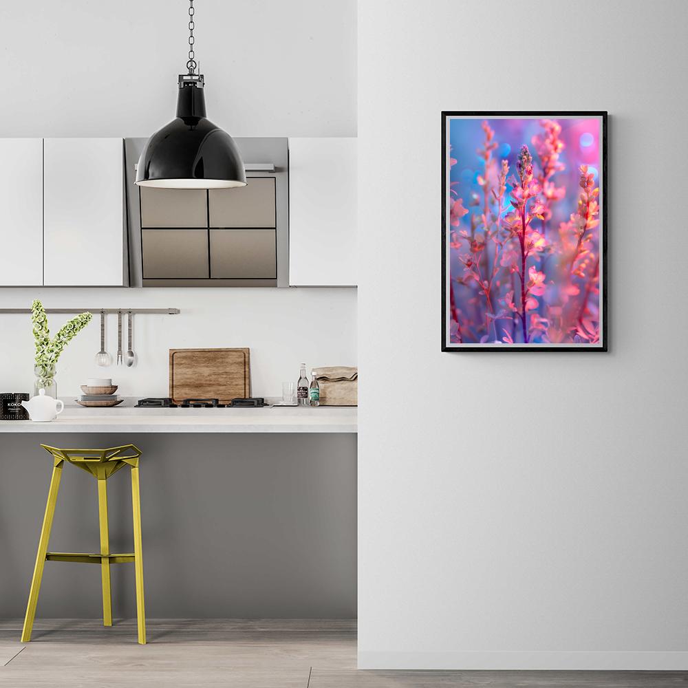 Fleurs Roses dans un intérieur