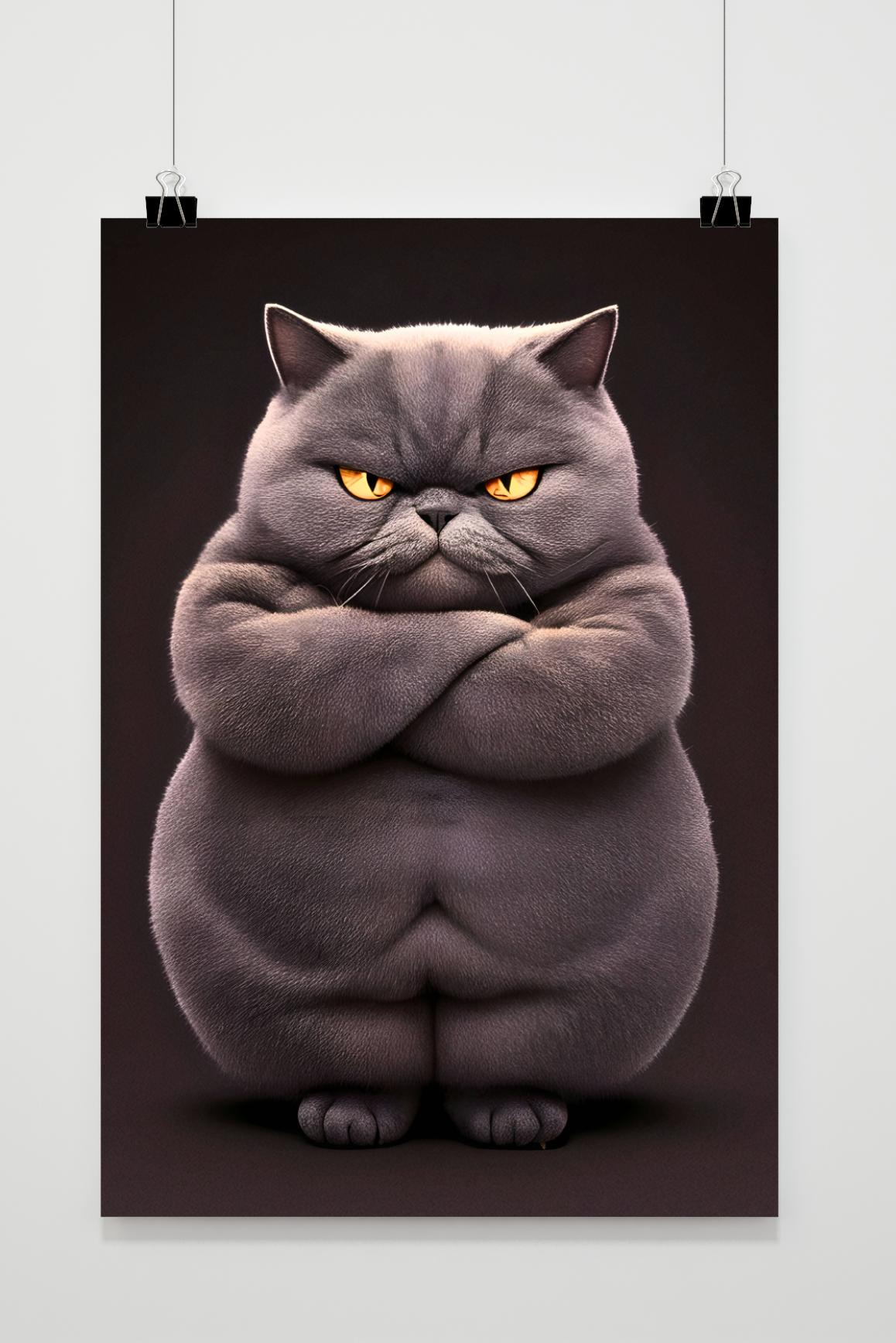 Affiche Grumpy Cat de 25 Artstreet
