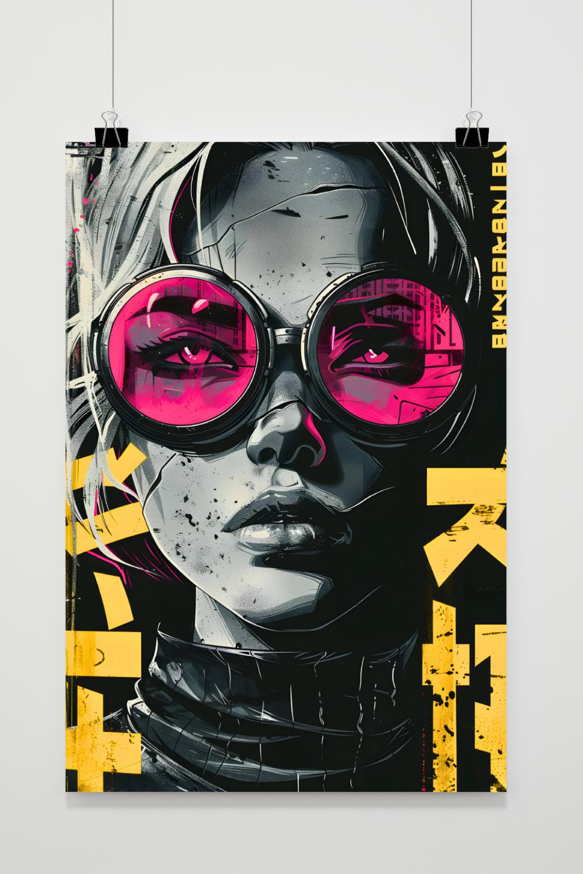 Affiche Couverture Manga Femme de 25 Artstreet