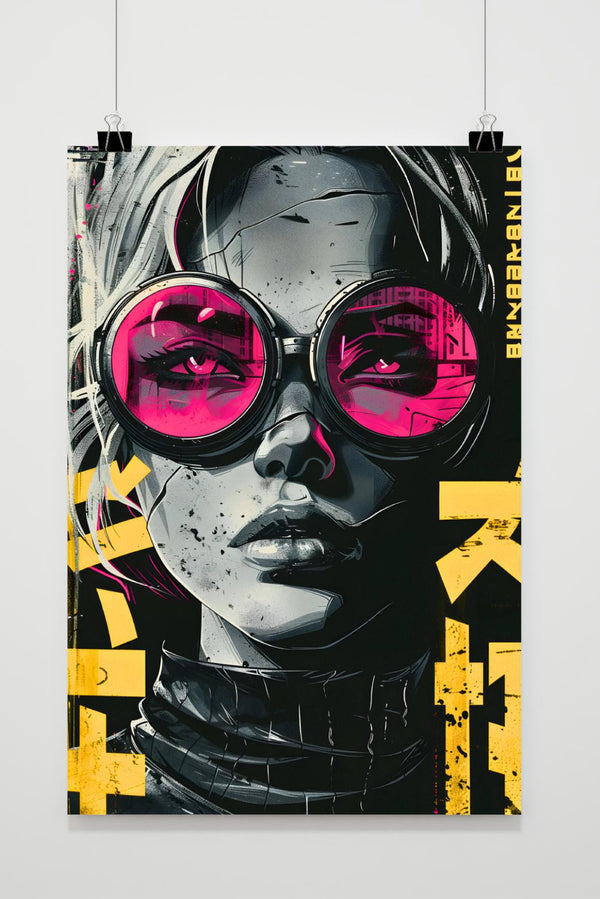 Manga Cover Woman poster