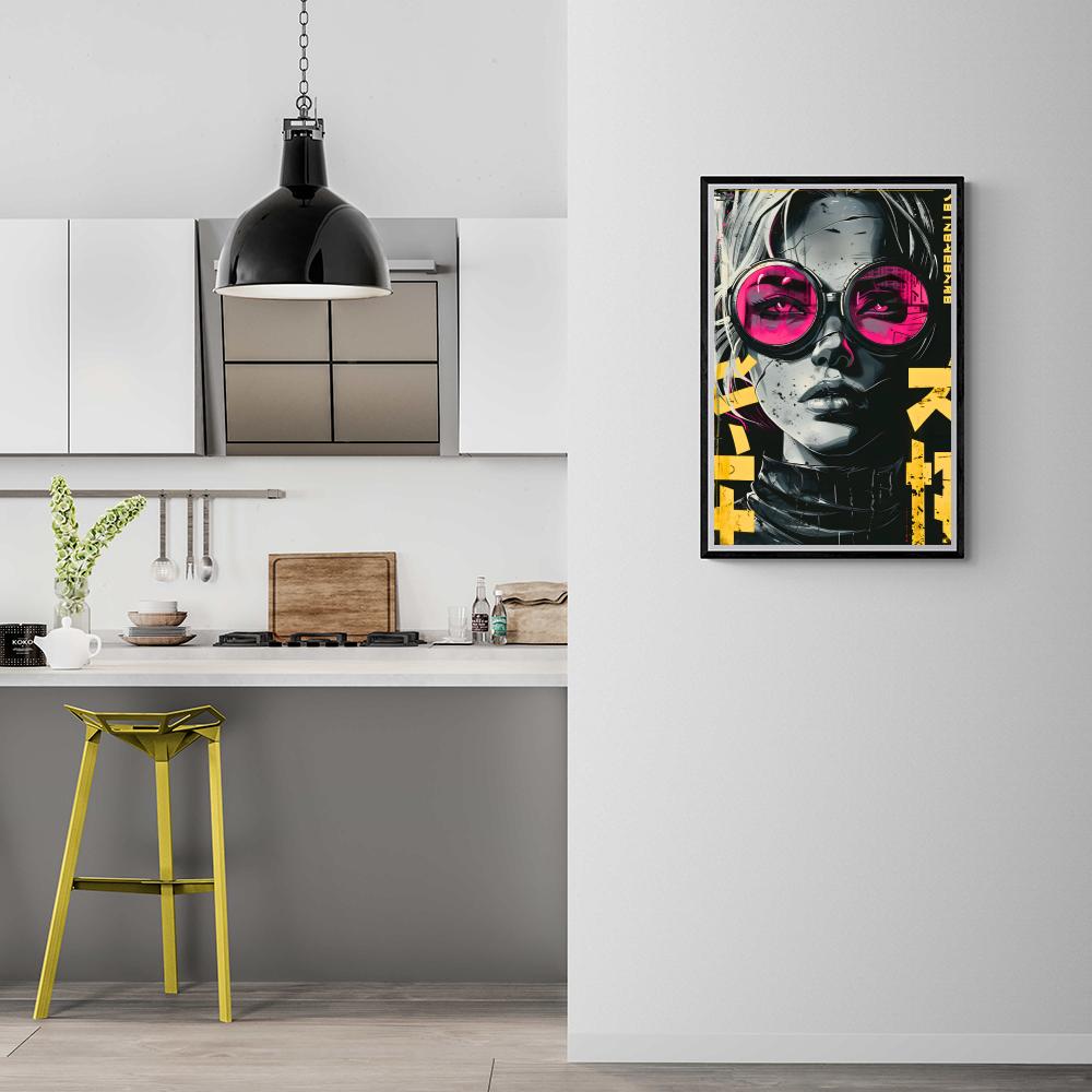 Couverture Manga Femme dans un intérieur