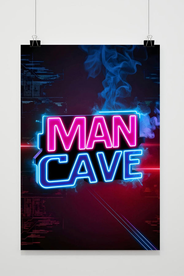 Man Cave Poster