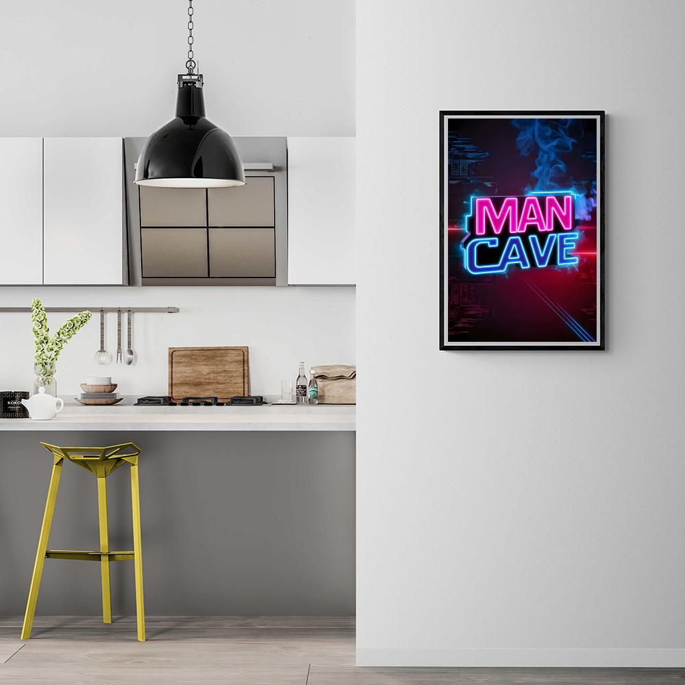 Man Cave dans un intérieur