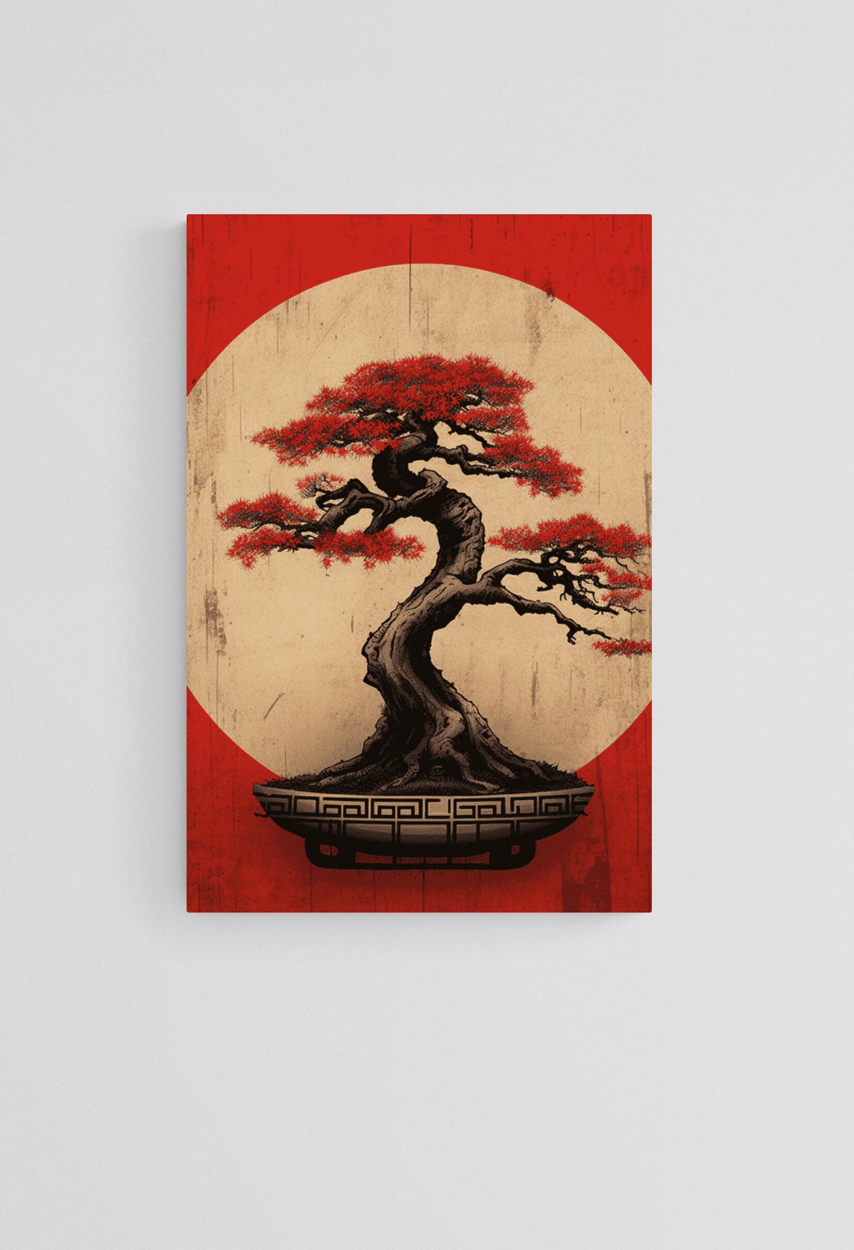 Bonsai Rood im Interieur