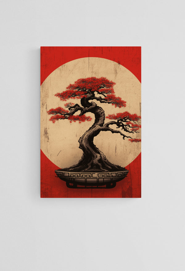 Affiche Bonsai Rood