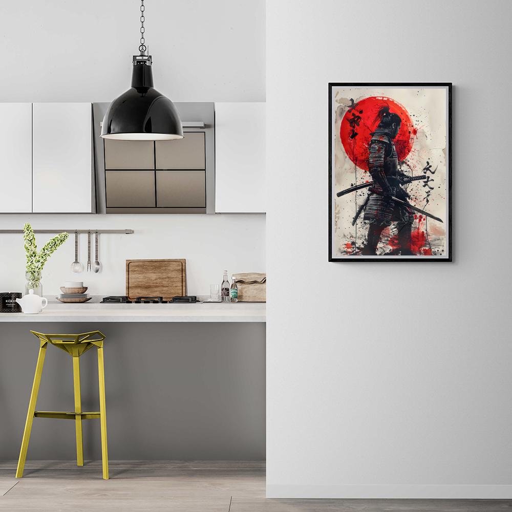 Samouraï dans un intérieur