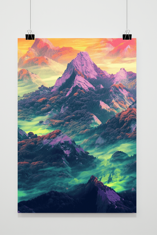 Mountains Colorful