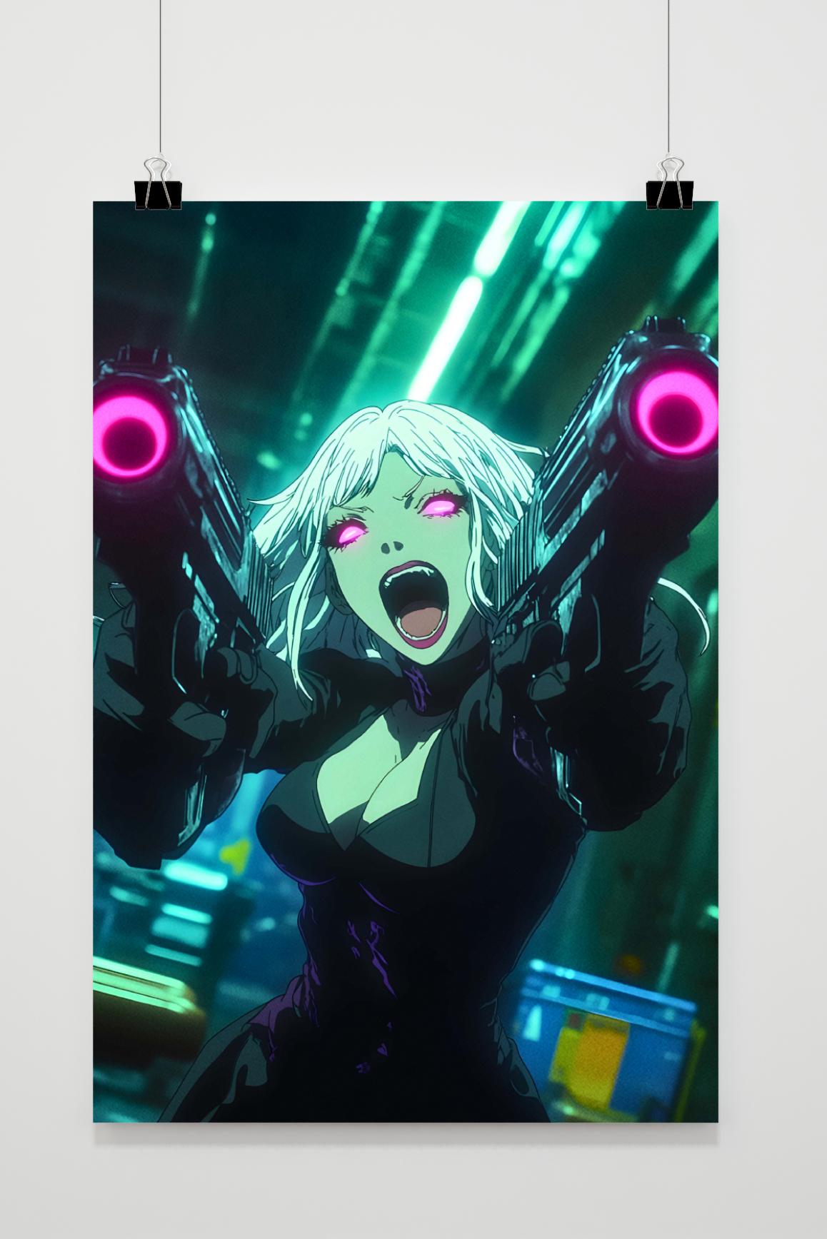 Affiche Blaster Anime de 25 Artstreet