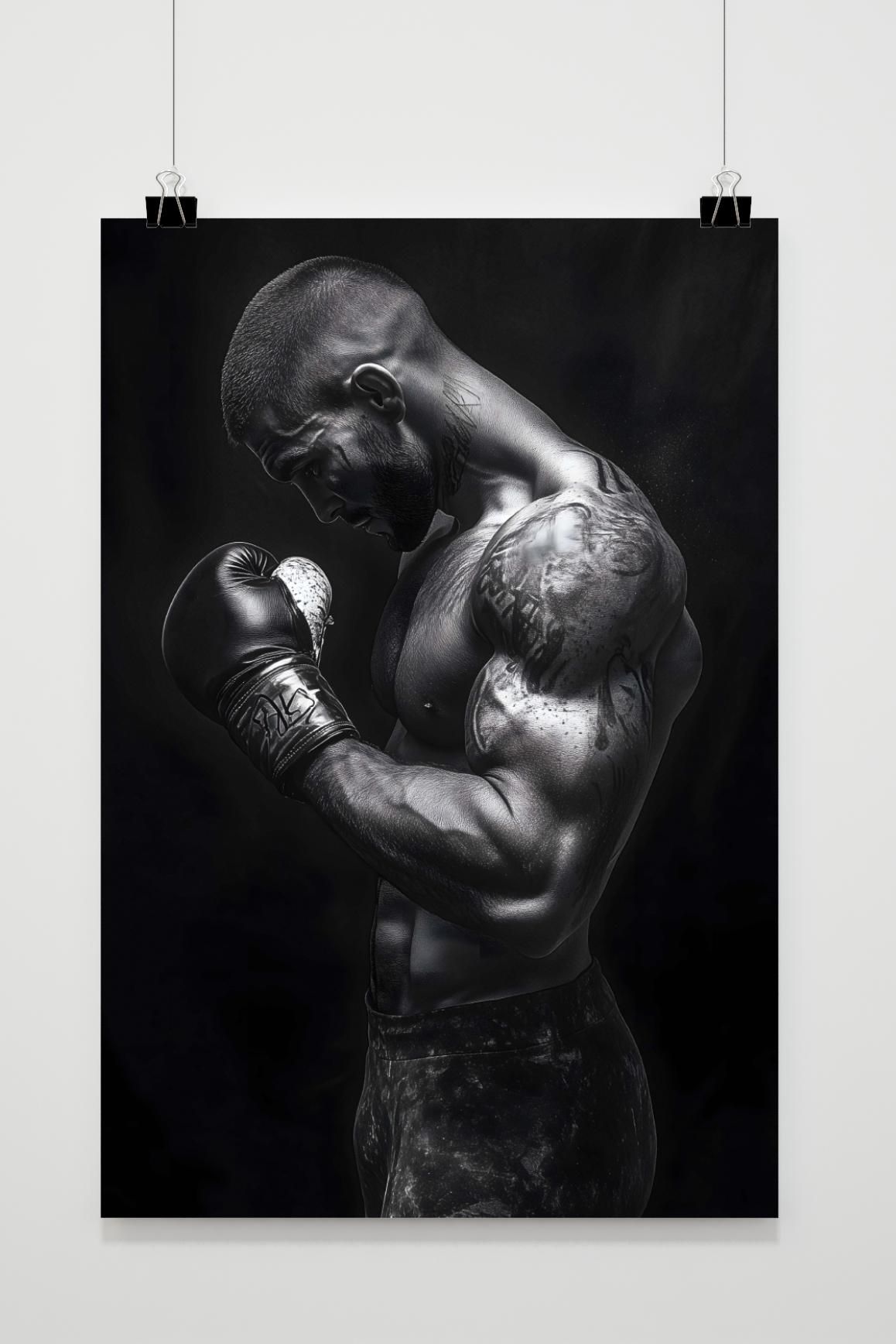 Póster Boxeador de 25 Artstreet