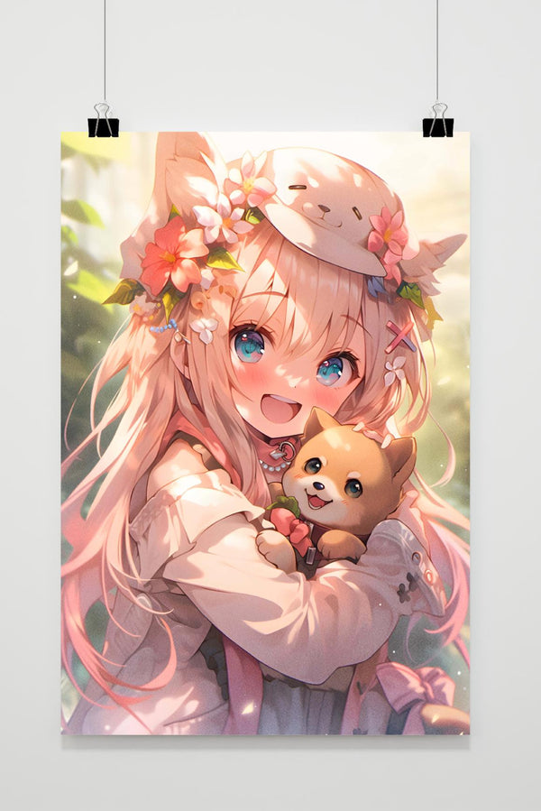 Mädchen-Anime Poster