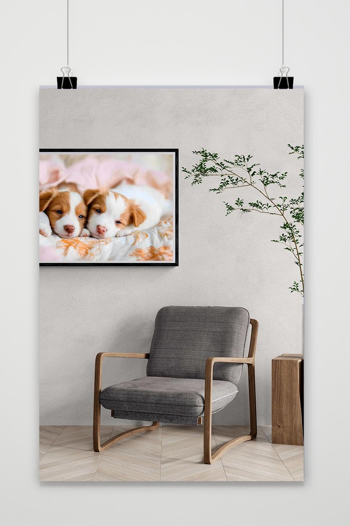 Affiche Adorables Chiots de 25 Artstreet