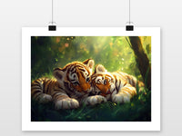 Cute Tigers in an interior (7)