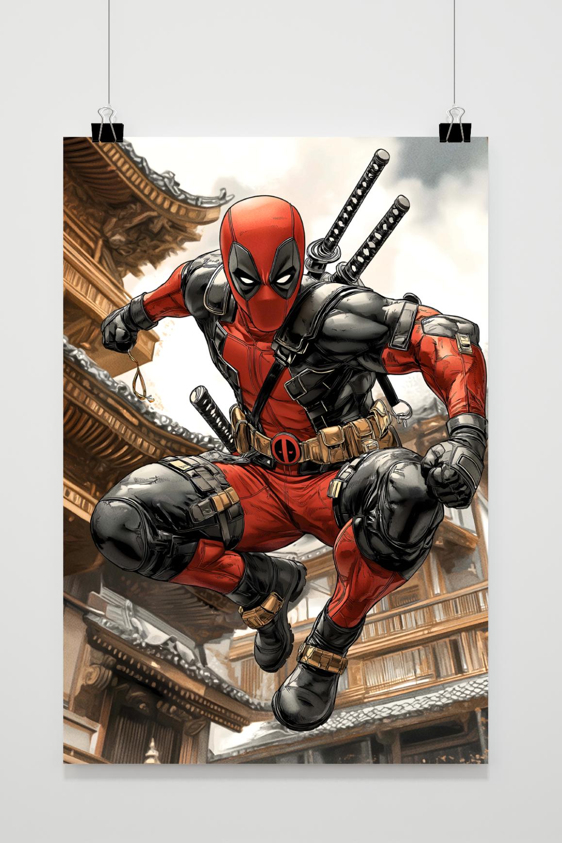 Affiche Deadpool de 25 Artstreet