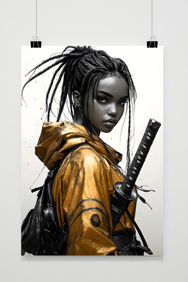 Dreadlock Krieger Poster