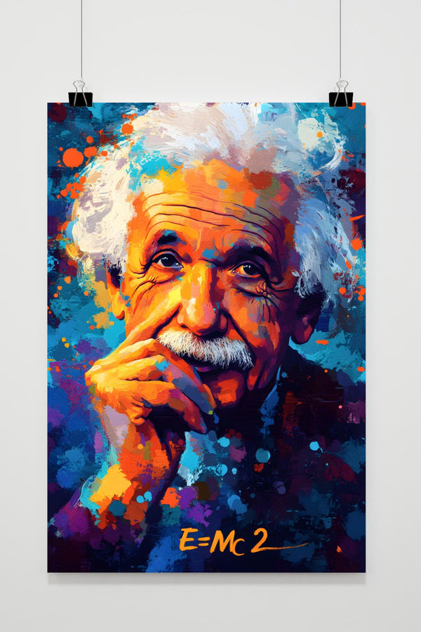 Affiche Albert Einstein