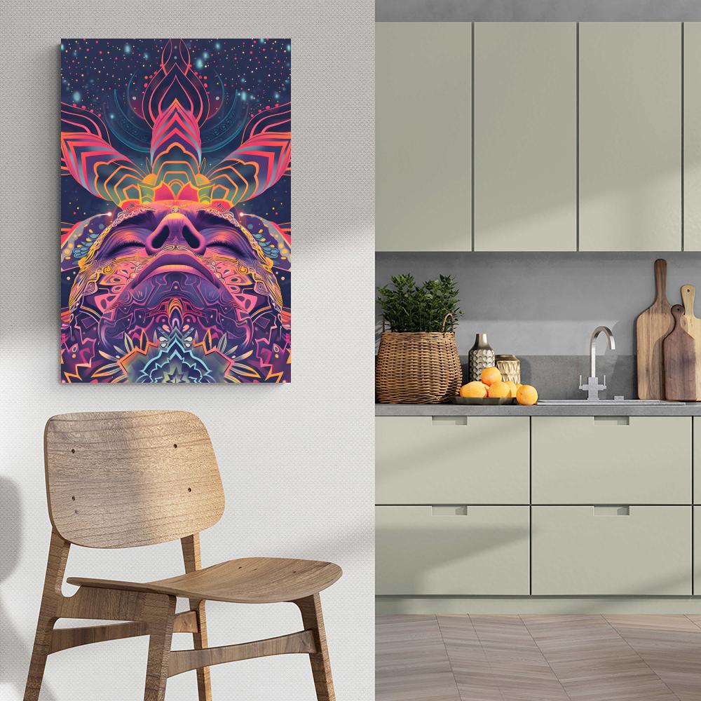 Méditation dans un intérieur