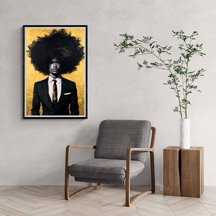 Afro Gouden