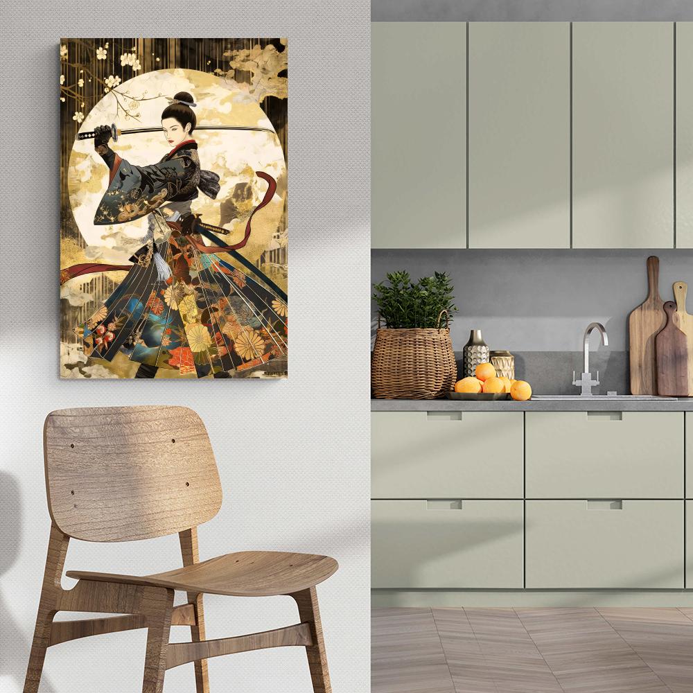 Kimono Samouraï dans un intérieur