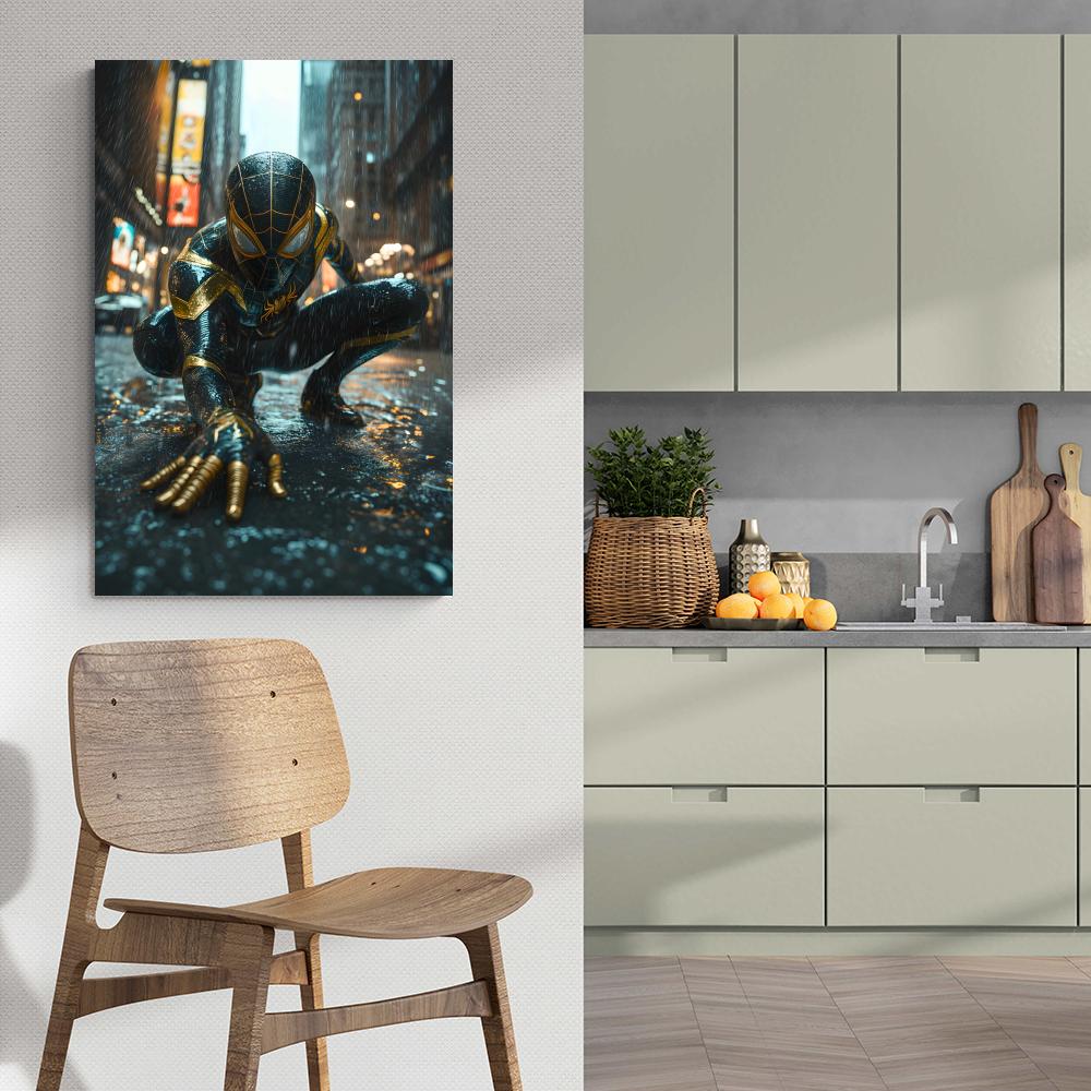 Spiderman dans un intérieur