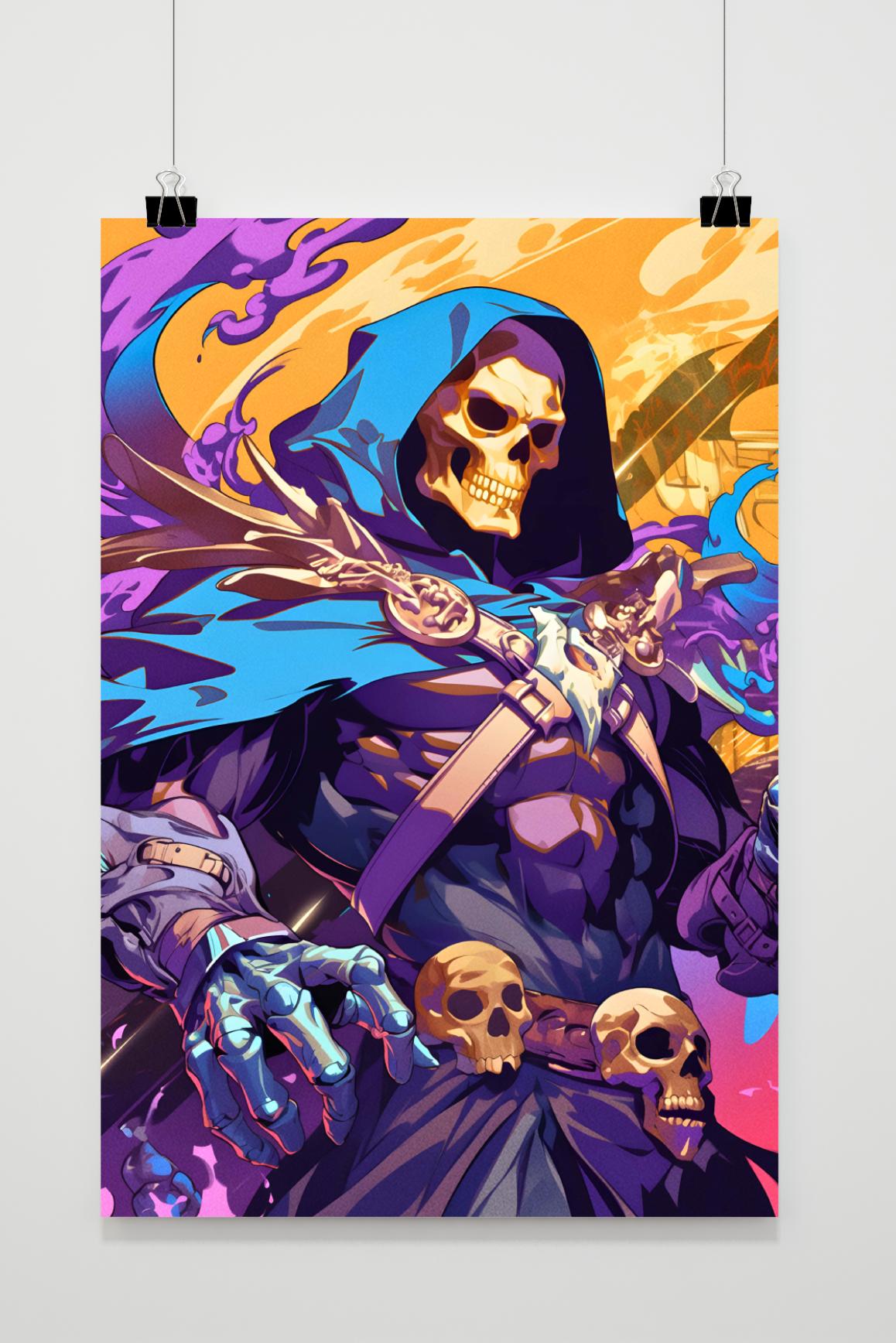 Affiche Skeletor de 25 Artstreet