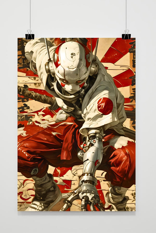 Robot Strijder poster