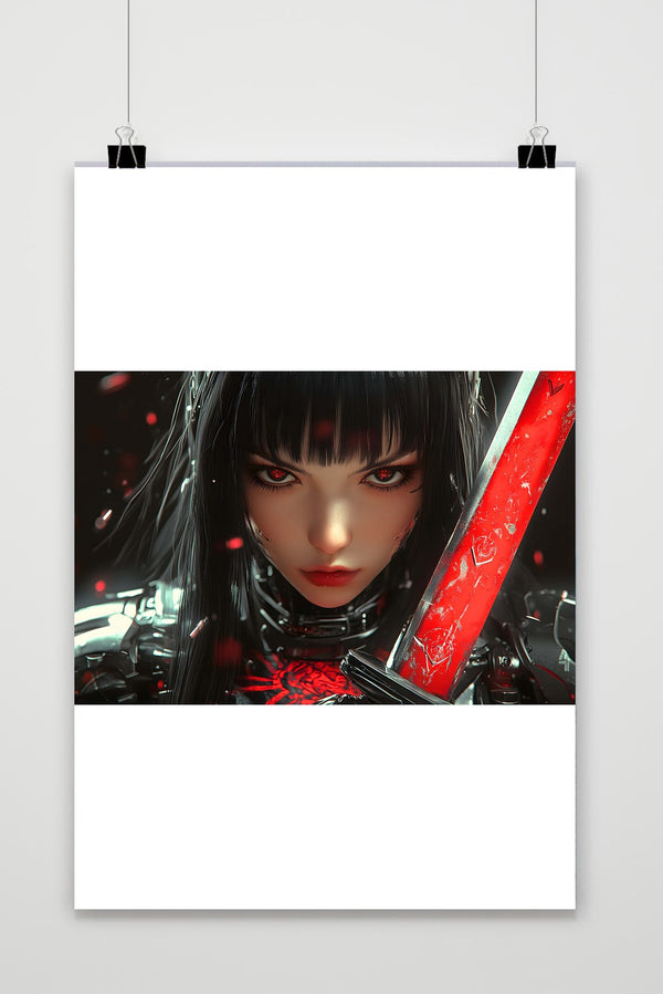Cyborg Zwaard poster
