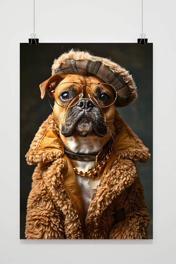 Hund Chic Poster