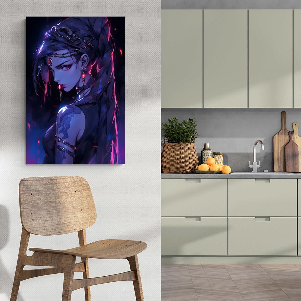 Overwatch Widowmaker dans un intérieur