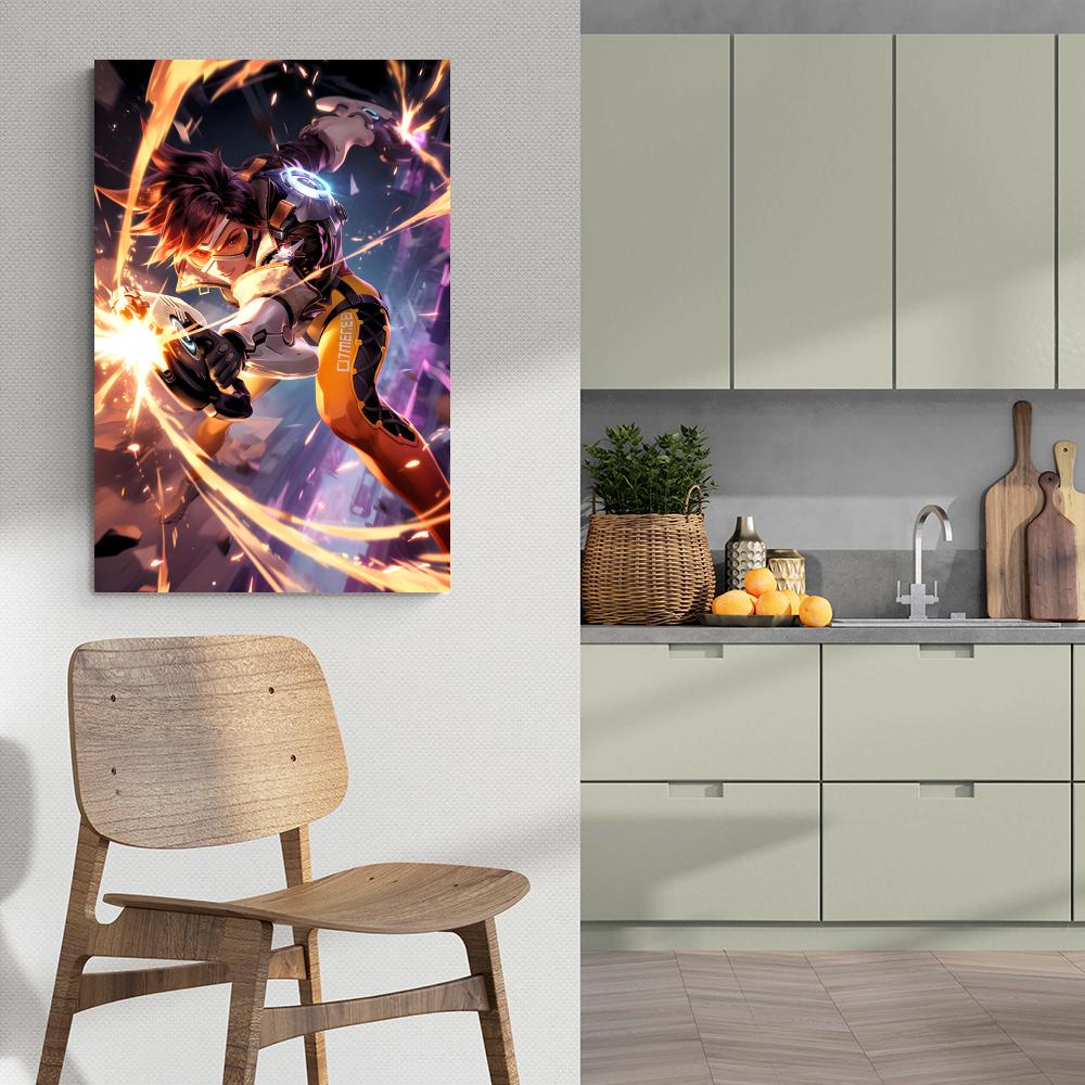 Overwatch Tracer dans un intérieur