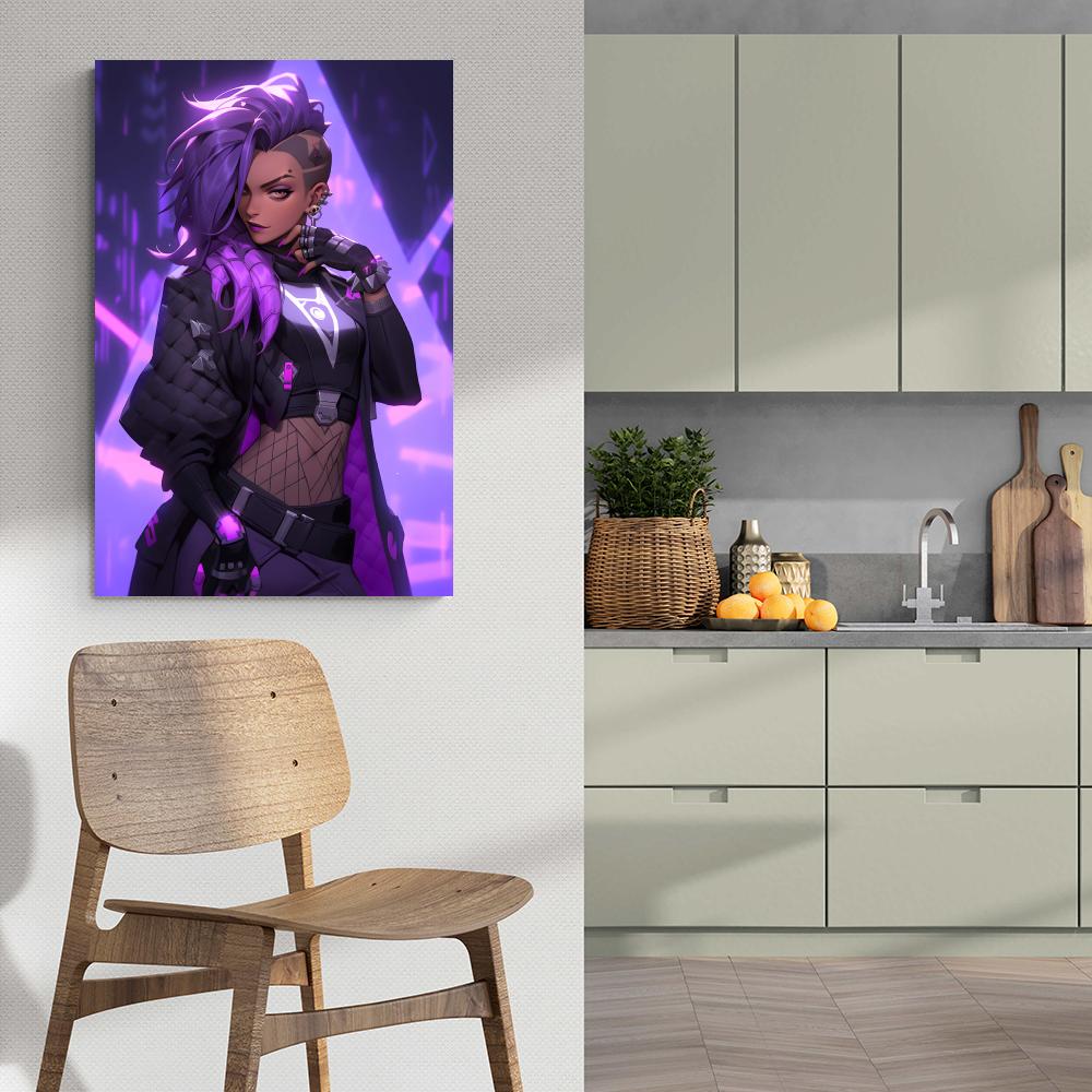 Overwatch Sombra in interieur