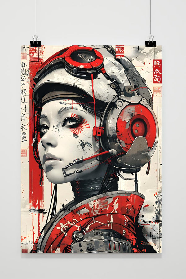 Oriëntaalse Cyborg poster