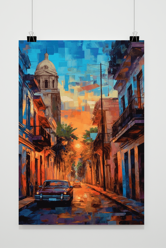 Póster Póster Havana Cuba de 25 Artstreet