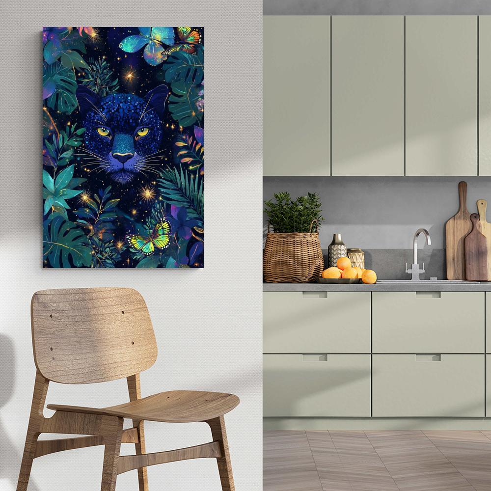 Panthère dans un intérieur