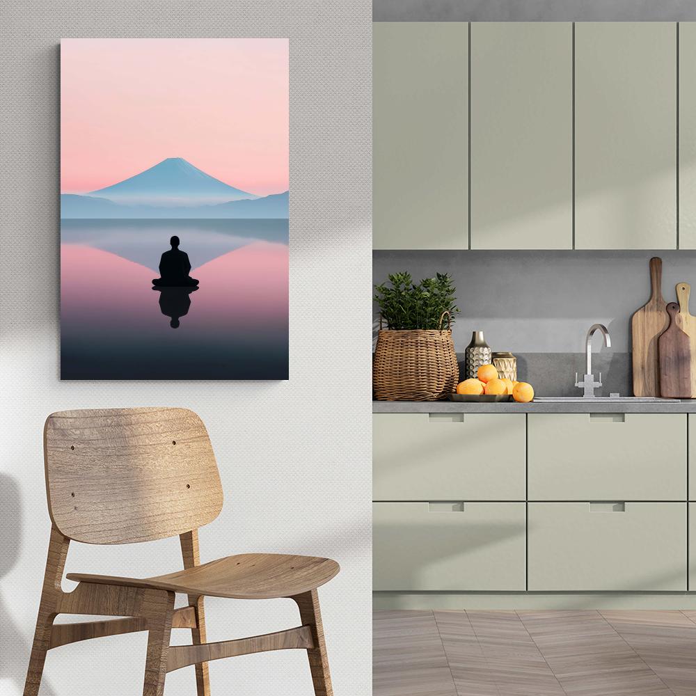 Homme en Méditation dans un intérieur