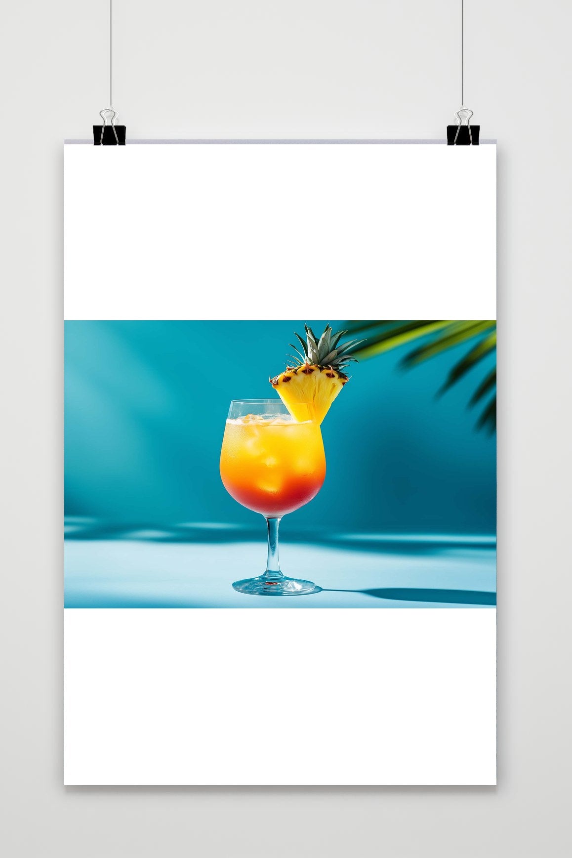 Affiche Cocktail Ananas de 25 Artstreet