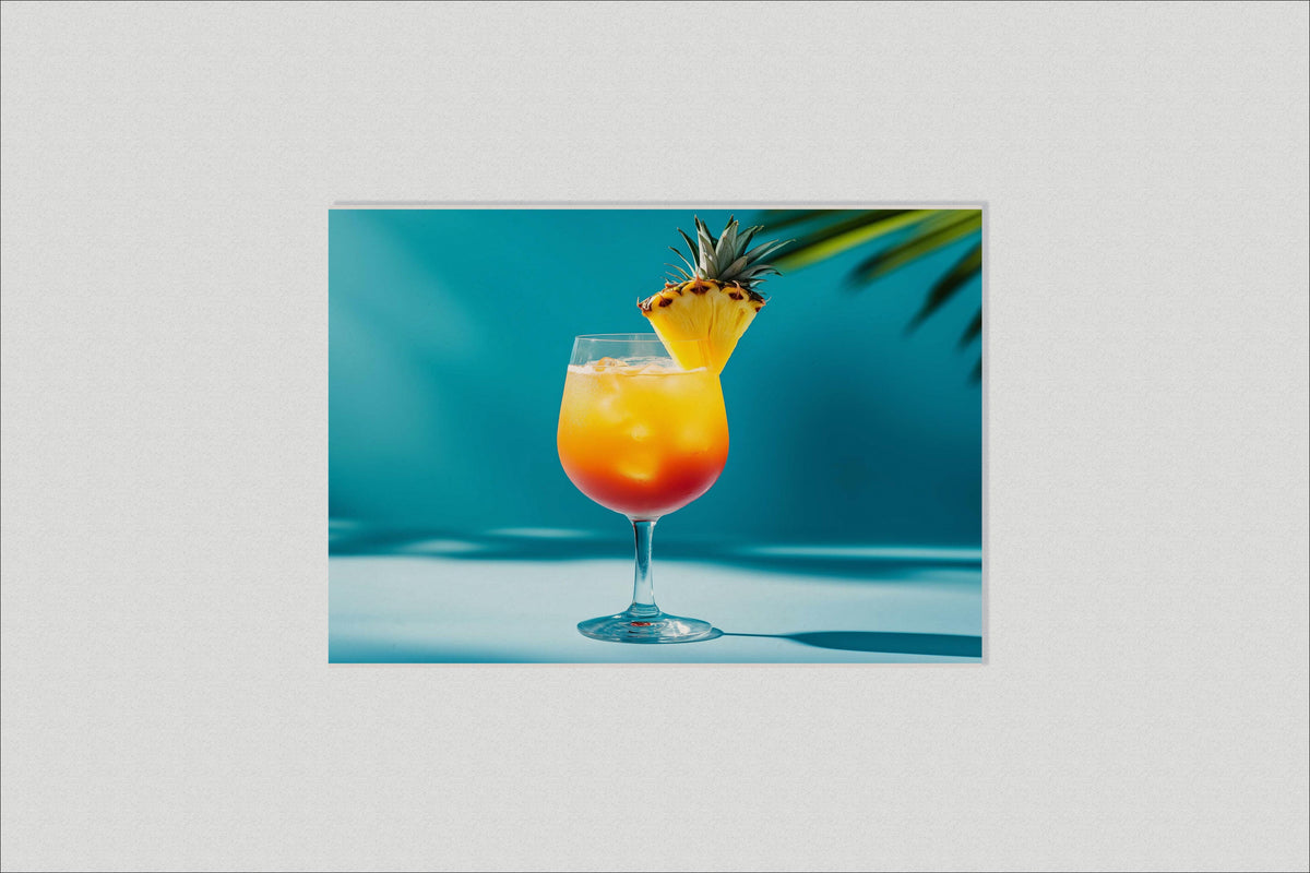 Cocktail Ananas dans un intérieur