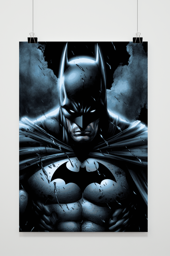 Batman cartoon poster